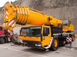 Mobile crane on monthly basis