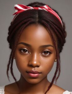 Retro Look With Braids