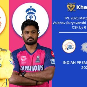 IPL 2025 Match 62: Suryavanshi Leads Royals to 6-Wicket Win Over CSK