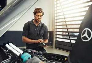Mercedes AC Compressor Replacement