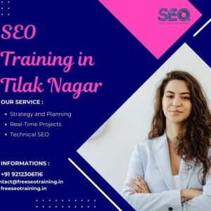 Online Seo Training Course Tilak Nagar