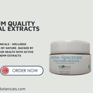 Premium quality botanical extracts