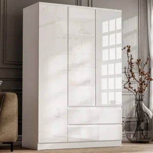 White Gloss Wardrobe