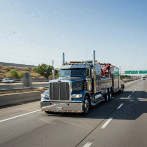 semi truck towing and trailer service in monee