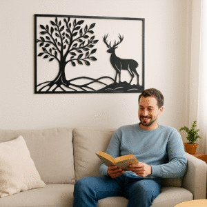 outdoor wall art