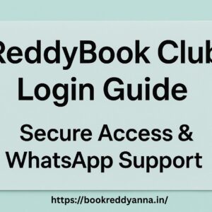 ReddyBook Club Login Guide Secure Access & WhatsApp Support