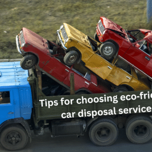 Tips for choosing eco‑friendly car disposal services