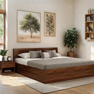 buy bed design online from wooden street