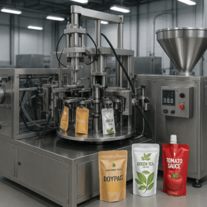 stand-up pouch packaging machine, commercial food packaging machine, Unified Flex