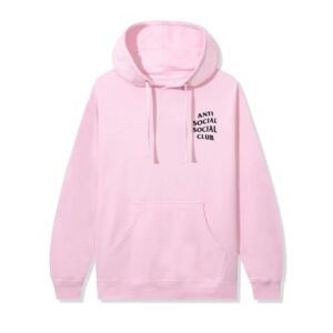 Anti Social Social Club Pink Hoodie