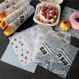 custom printed food paperd