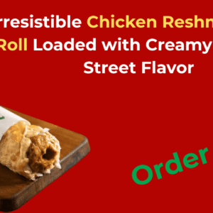 Chicken Reshmi Kabab Roll