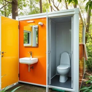 What Features Define a High-End Mobile Sanitation Experience?