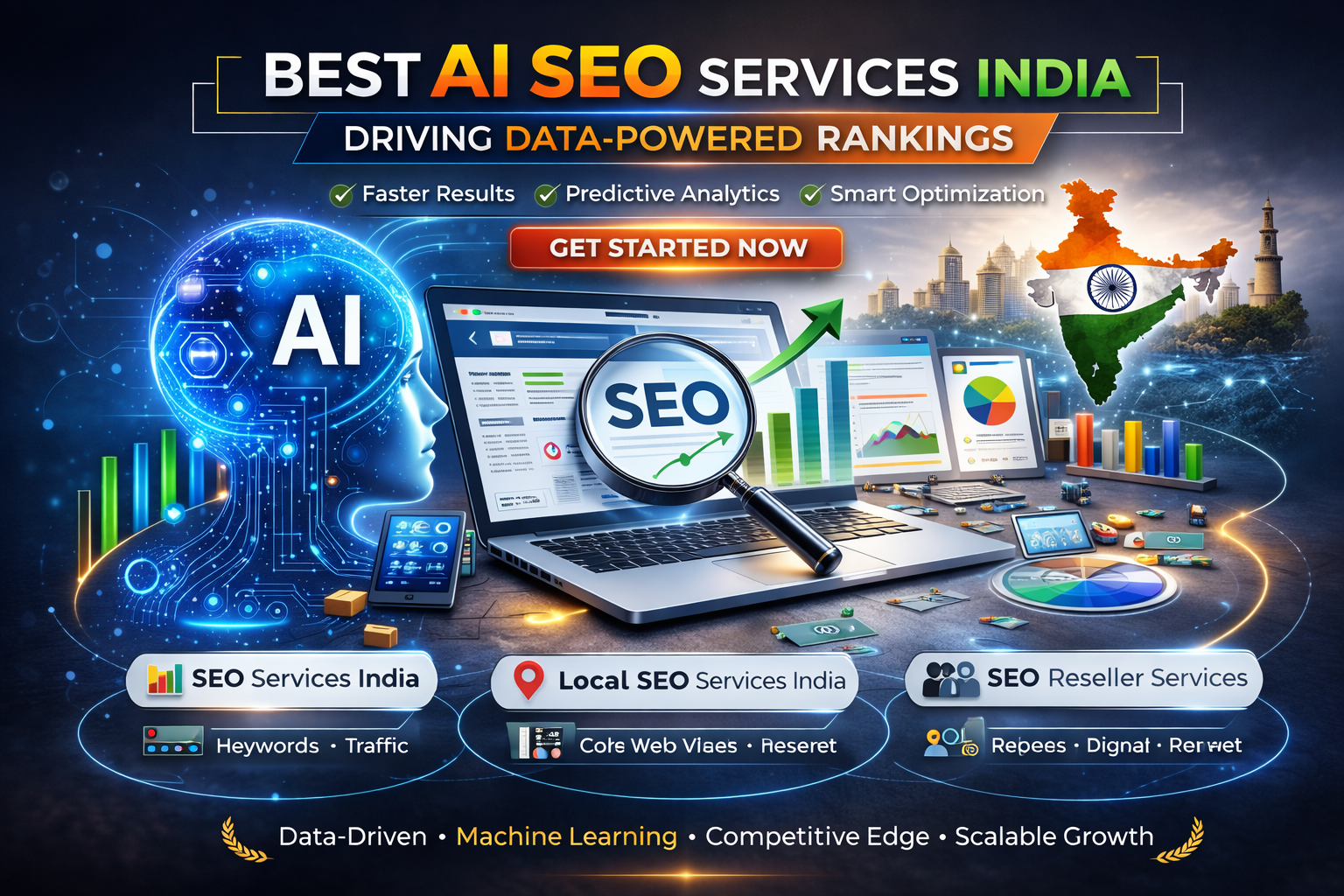 Best AI SEO Services India Driving Data-Powered Rankings