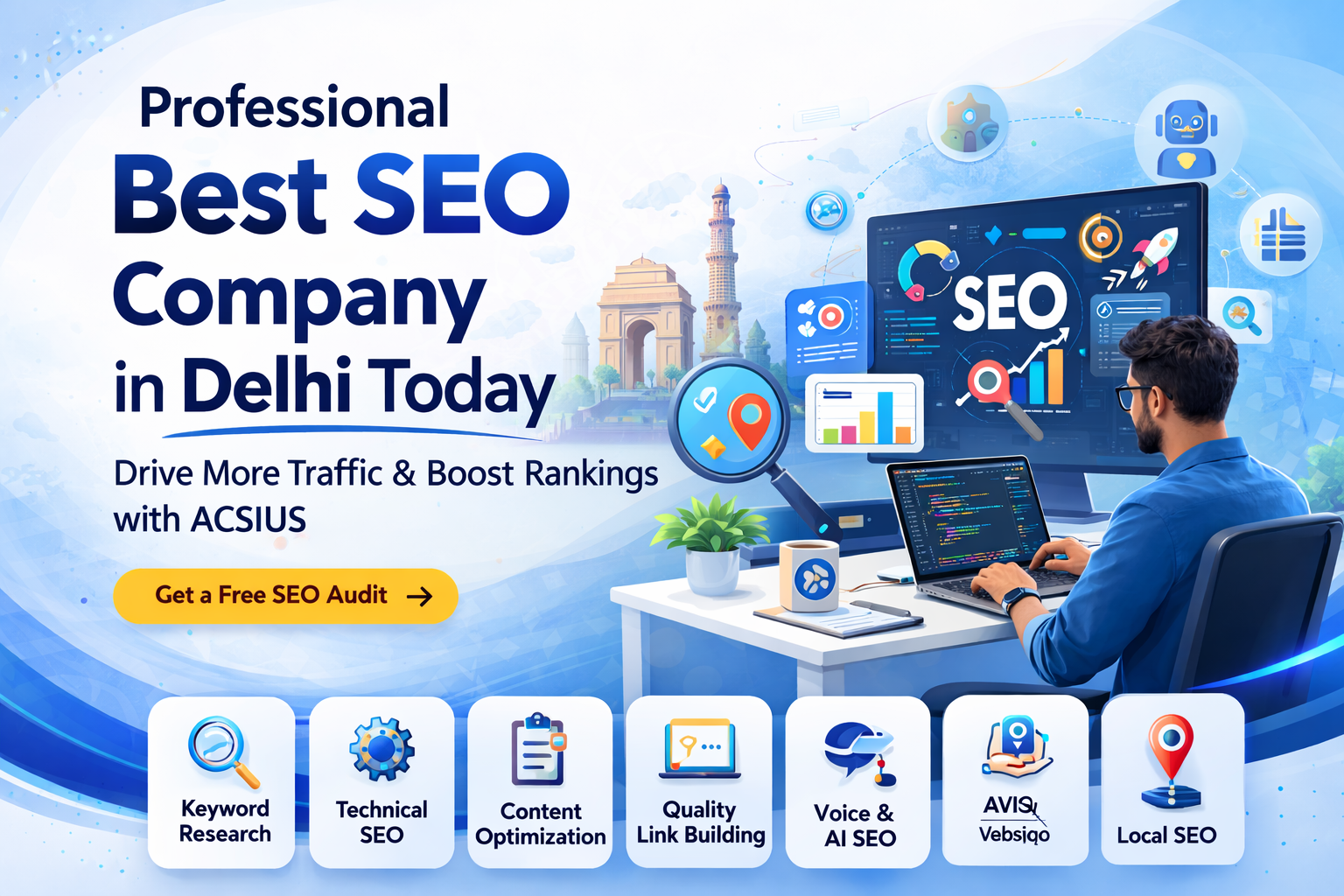 Professional Best SEO Company in Delhi Today